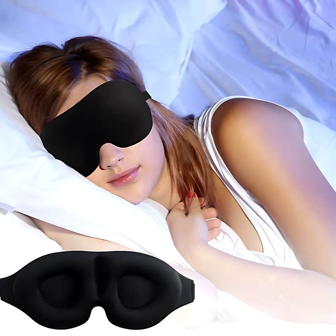 Sleep Mask for Light Blockage Comfortable Blindfold