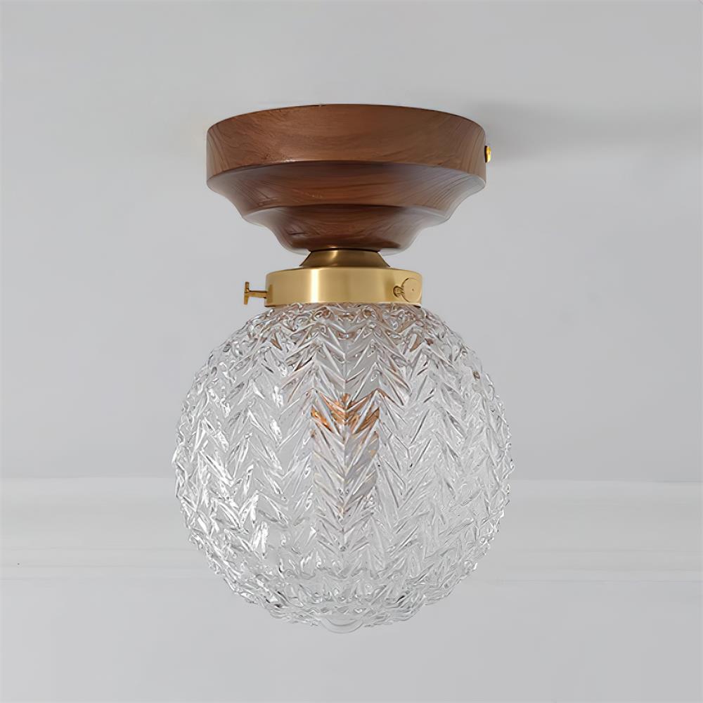 Vintage Crystal Drop Ceiling Light