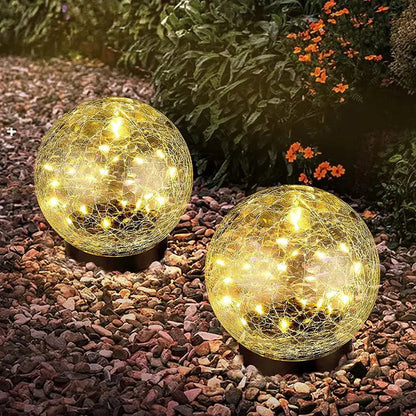 Befez Solar Powered Outdoor Globe Lamp