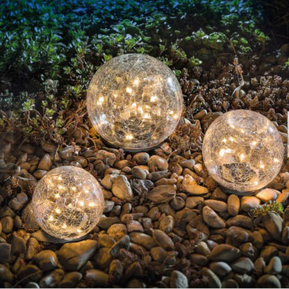 Befez Solar Powered Outdoor Globe Lamp
