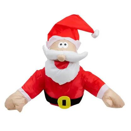 Funny Animated Santa Window Decoration