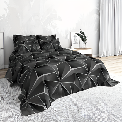 Soft 3D Printed Plush Bedding Set
