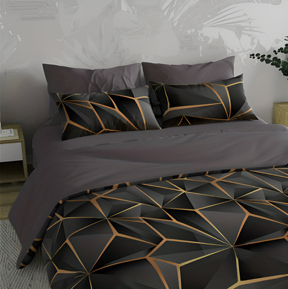 Soft 3D Printed Plush Bedding Set