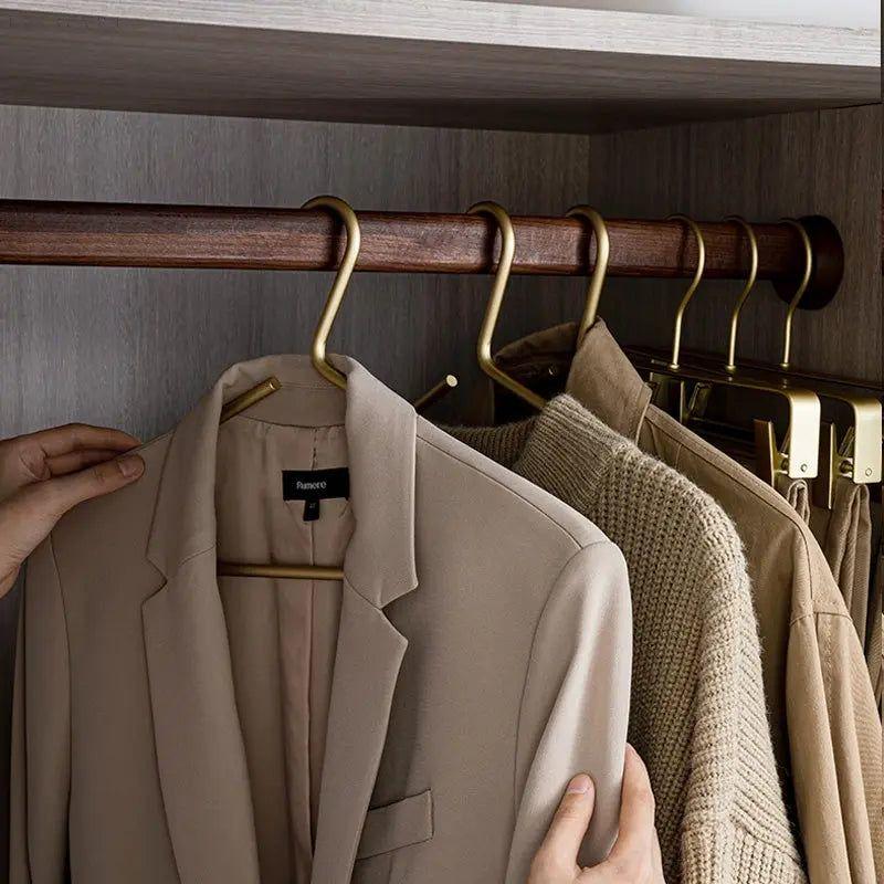 Premium Non-Slip Closet Hangers - Durable Matte Coat Hangers