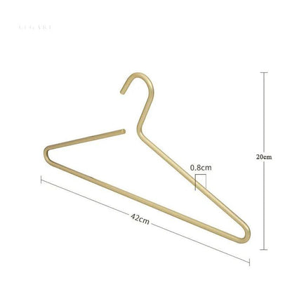 Premium Non-Slip Closet Hangers - Durable Matte Coat Hangers