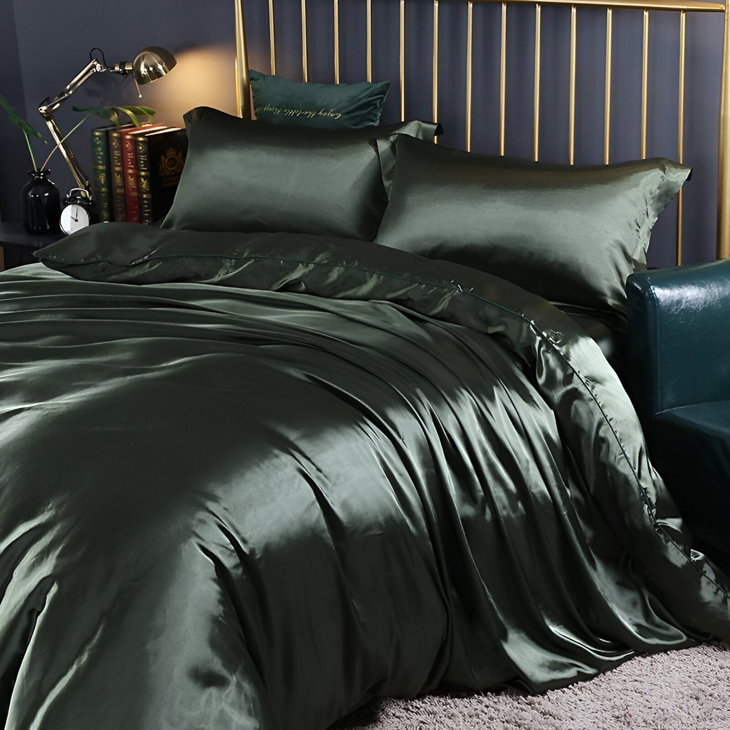 Soft Silk Bed Duvet Cover