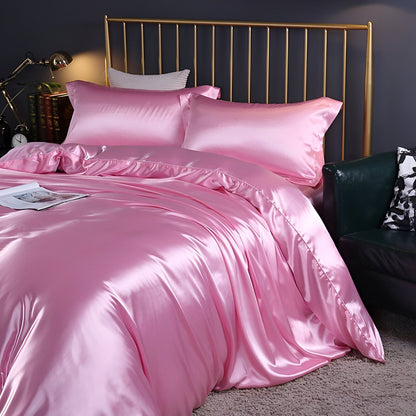 Soft Silk Bed Duvet Cover