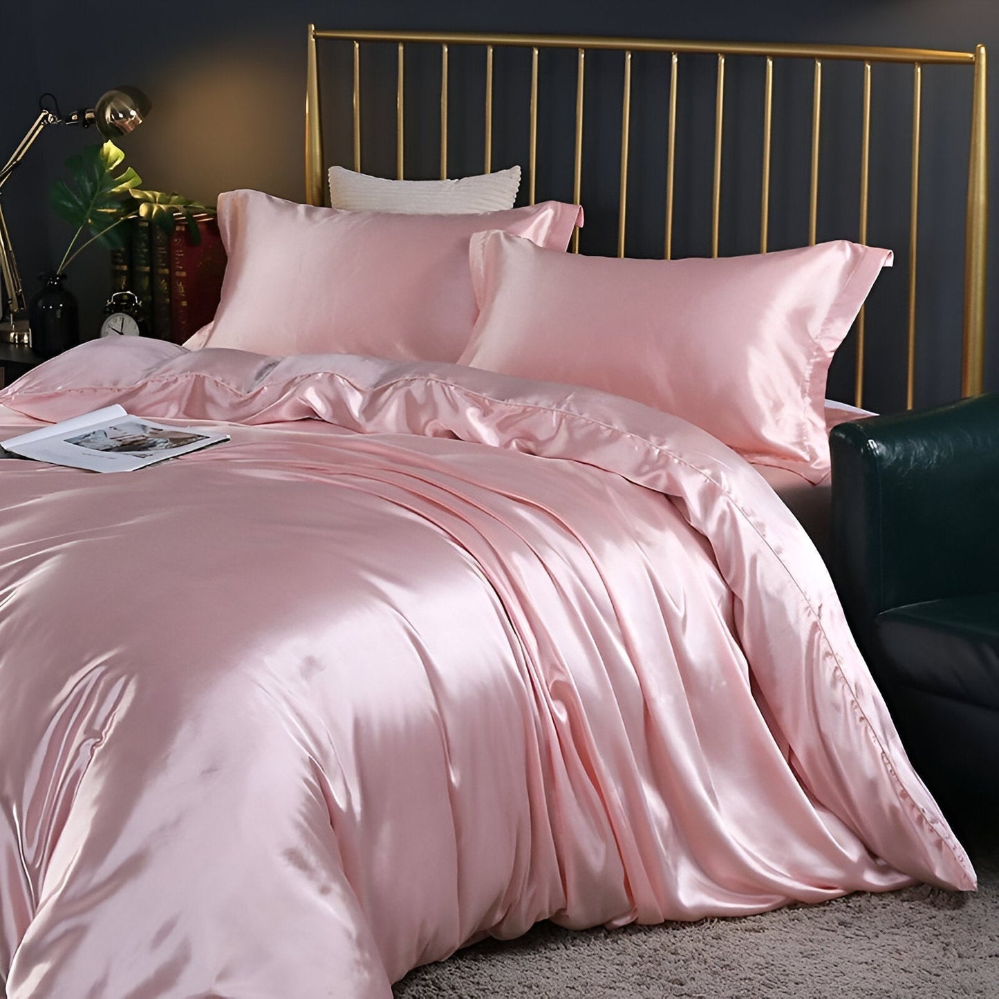Soft Silk Bed Duvet Cover