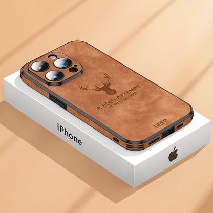 Premium Leather iPhone Case with Durable Shock Absorption - Befez