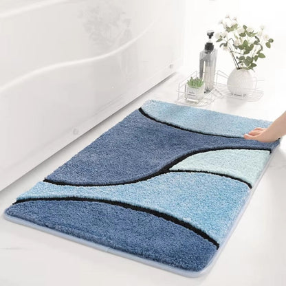 Soft Grip Absorbent Bathroom Floor Mat