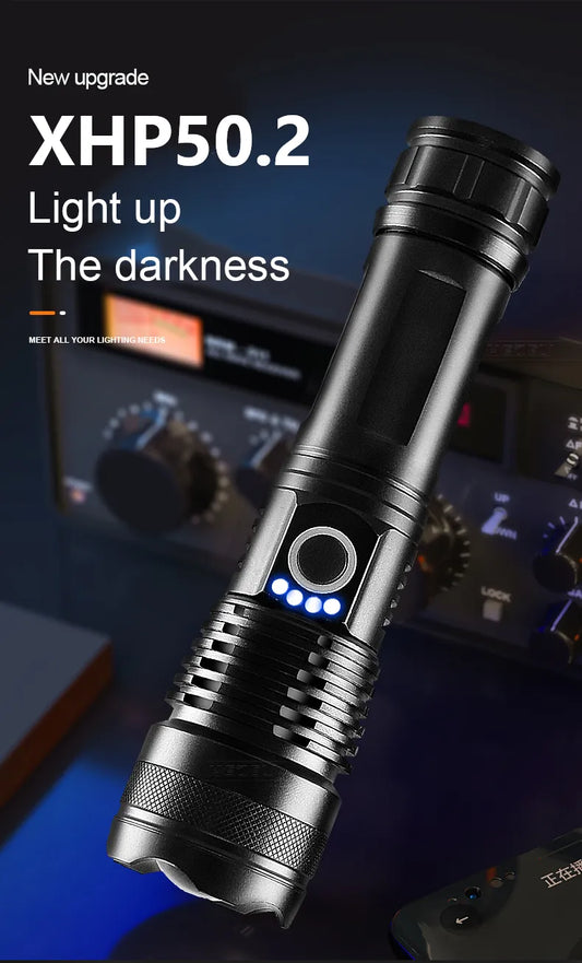 Bright Rechargeable LED Torch - Befez