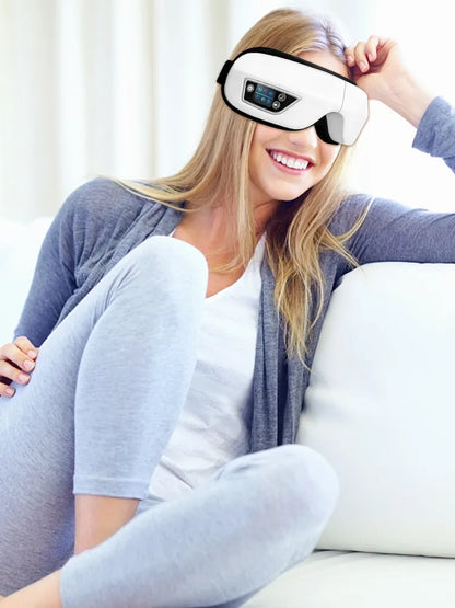Relaxing Eye Massager with Air Pressure Therapy