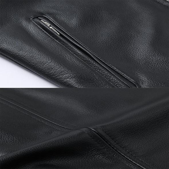 Classic Faux Leather Motorcycle Jacket
