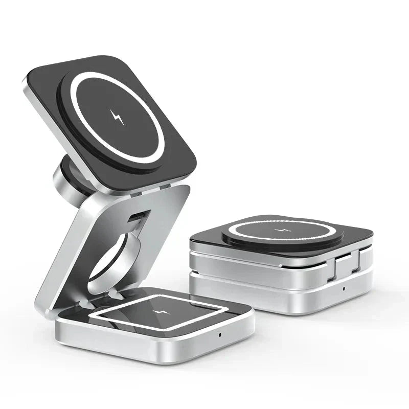 Compact 3-in-1 Foldable Phone Charging Dock - Befez