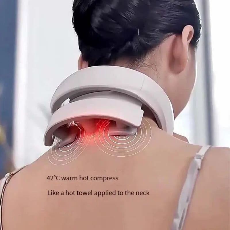 Compact Handheld Neck Massager for Pain Relief - Befez