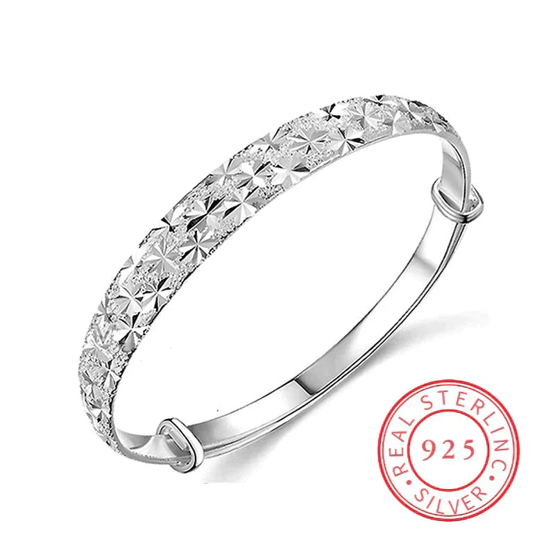 Shining Star Silver Charm Bracelet