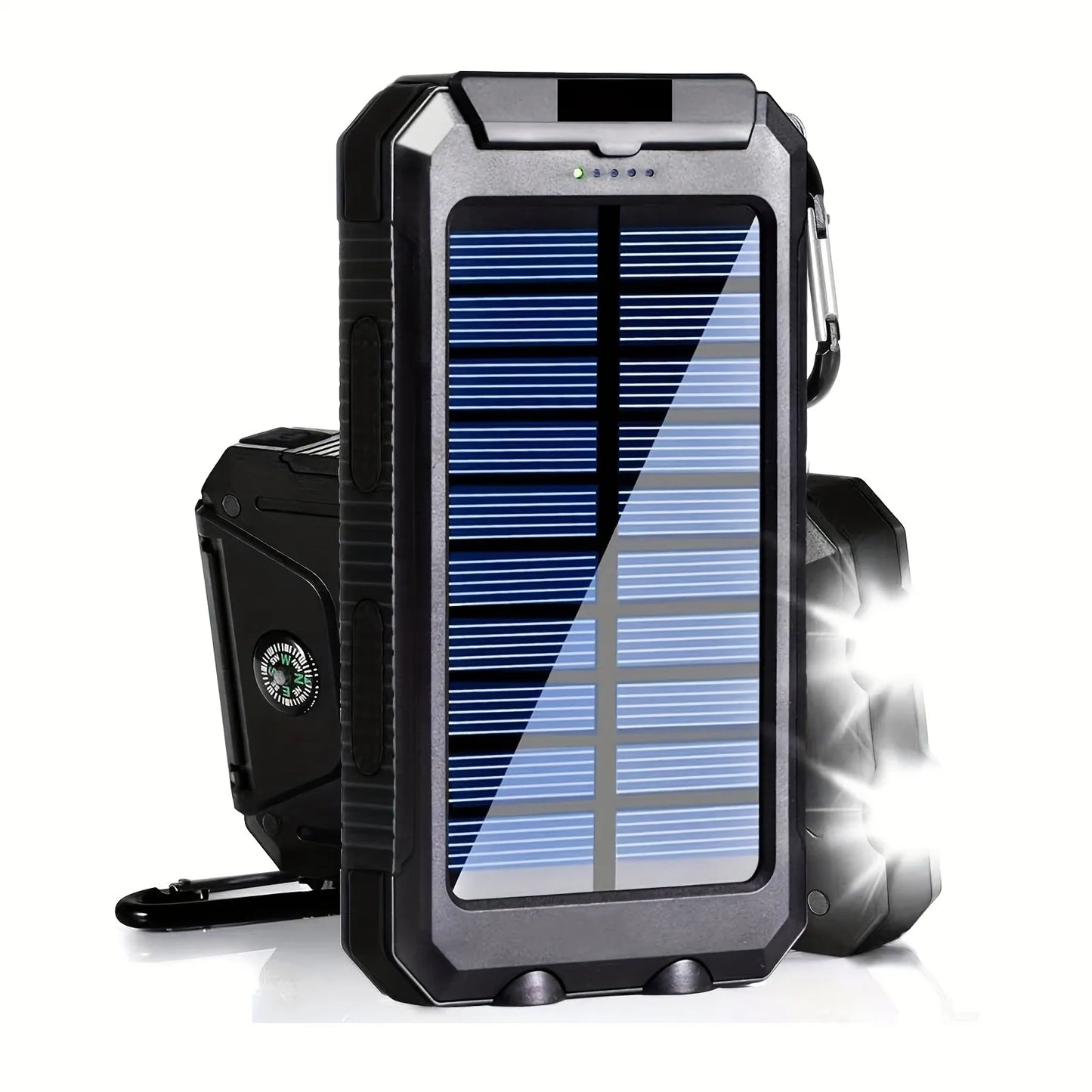 Compact Solar Powered Rechargeable Flashlight - Befez