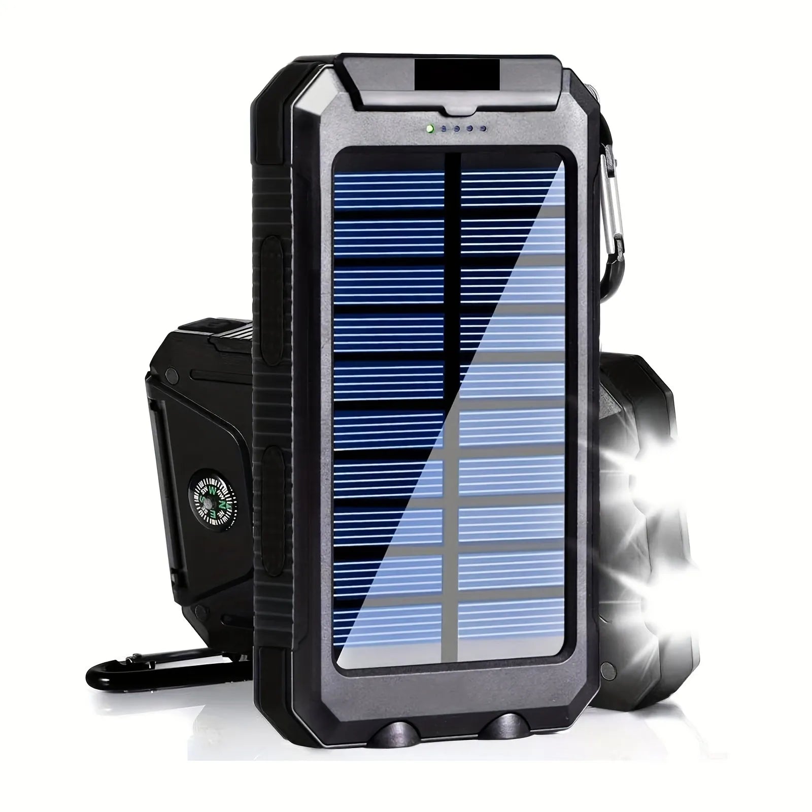 Compact Solar Powered Rechargeable Flashlight - Befez