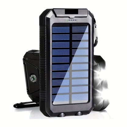 Compact Solar Powered Rechargeable Flashlight - Befez