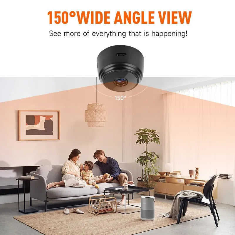 Smart WiFi Home Security Camera System