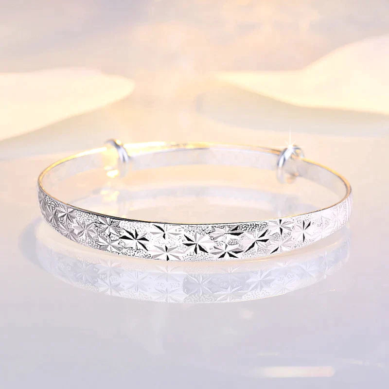 Shining Star Silver Charm Bracelet