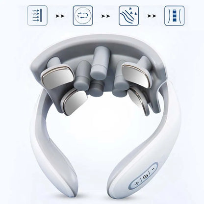 Compact Handheld Neck Massager for Pain Relief