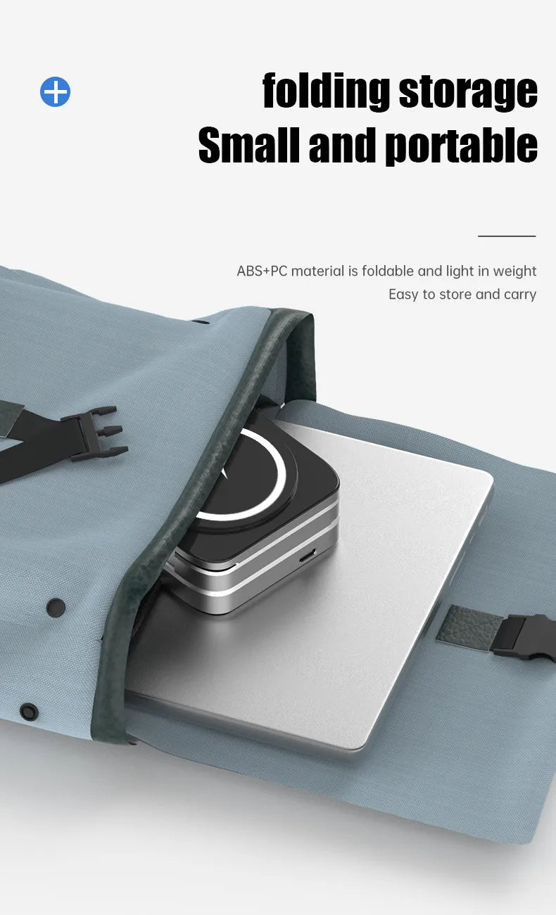 Compact 3-in-1 Foldable Phone Charging Dock