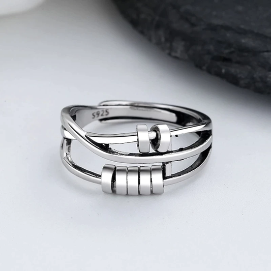 Comfort Fit Anxiety Relief Ring - Befez