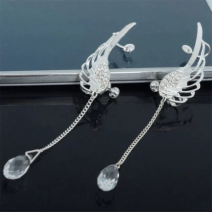Beautiful Wing Shaped Drop Earrings