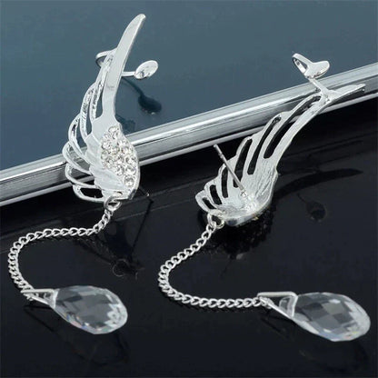 Beautiful Wing Shaped Drop Earrings