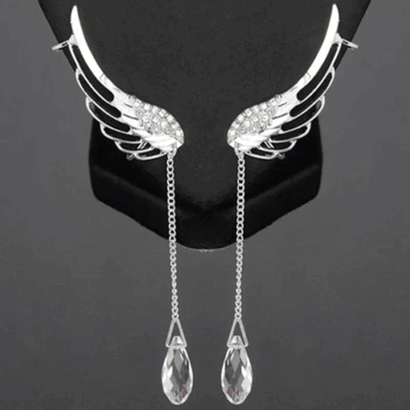Beautiful Wing Shaped Drop Earrings