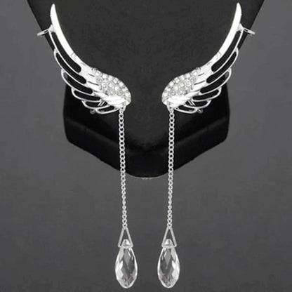 Beautiful Wing Shaped Drop Earrings