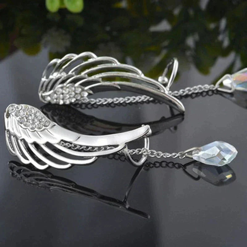Beautiful Wing Shaped Drop Earrings