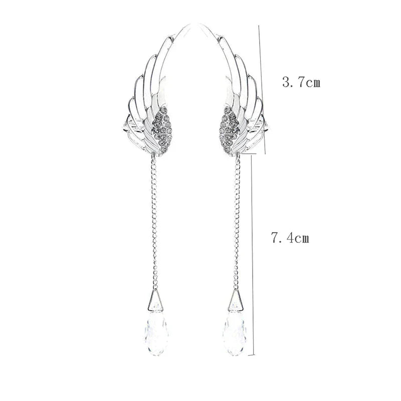 Beautiful Wing Shaped Drop Earrings