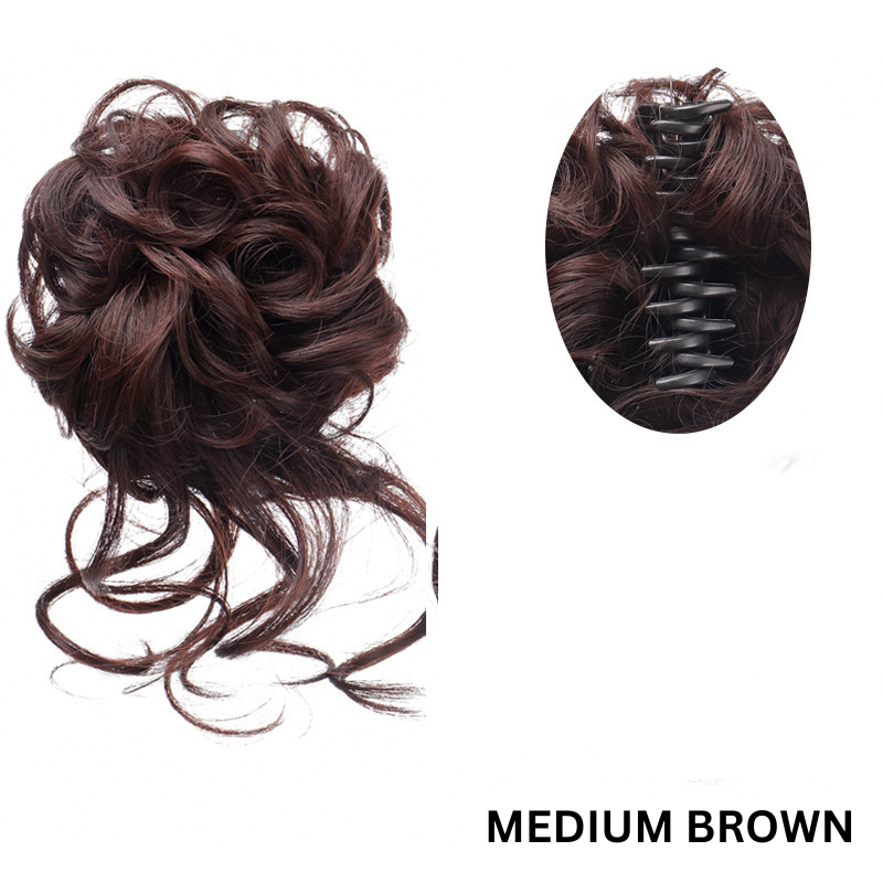 Easy Bun Hair Clip for Curly Hair Natural Look