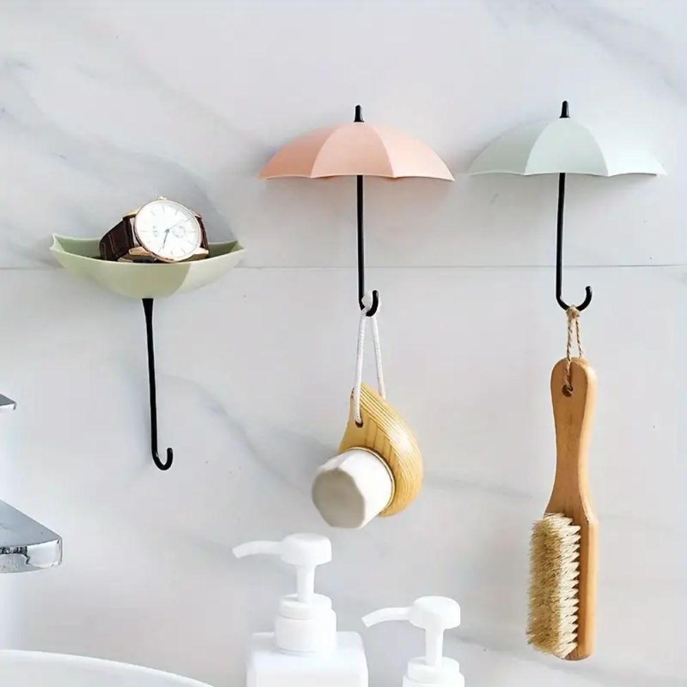 Space Saving Umbrella Wall Mount Hooks - Befez