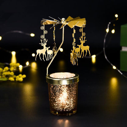 Decorative Rotating Candle Holders