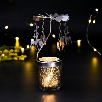 Decorative Rotating Candle Holders