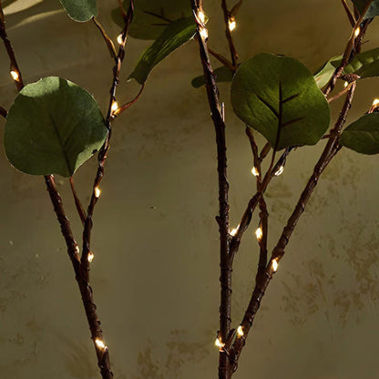 Relaxing Olive Leaf LED Table Lamp