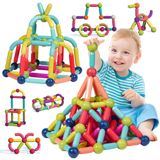 Colorful Magnetic Building Blocks Set - Befez