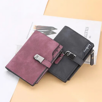 Secure Magnetic Leather Wallet Befez