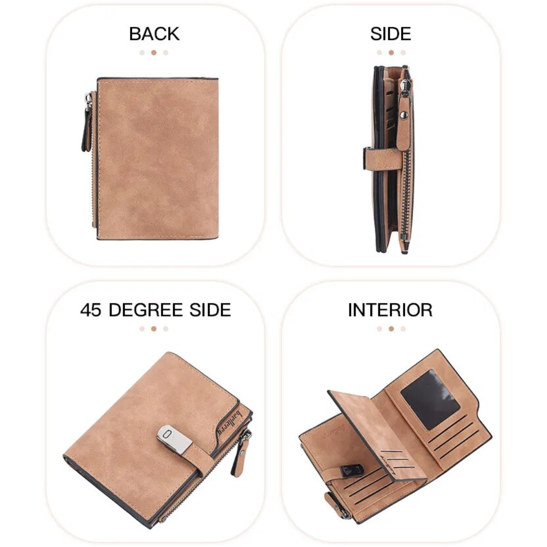 Secure Magnetic Leather Wallet Befez