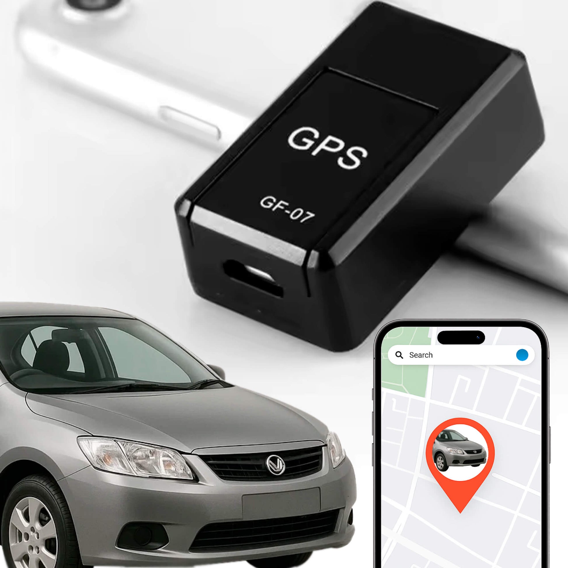 Compact GPS Bike Tracker No Monthly Fee - Befez