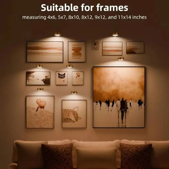 Slim Magnetic LED Photo Lamp