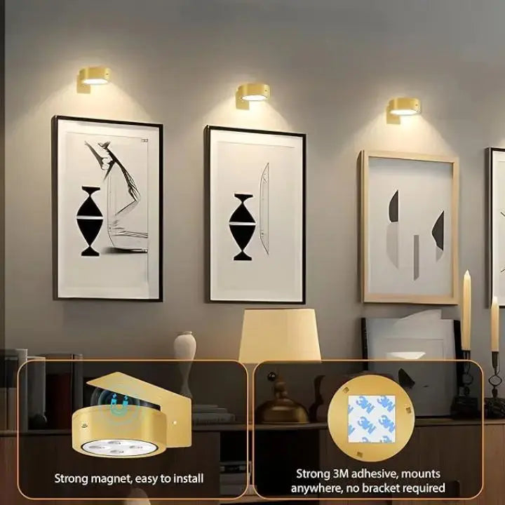 Slim Magnetic LED Photo Lamp