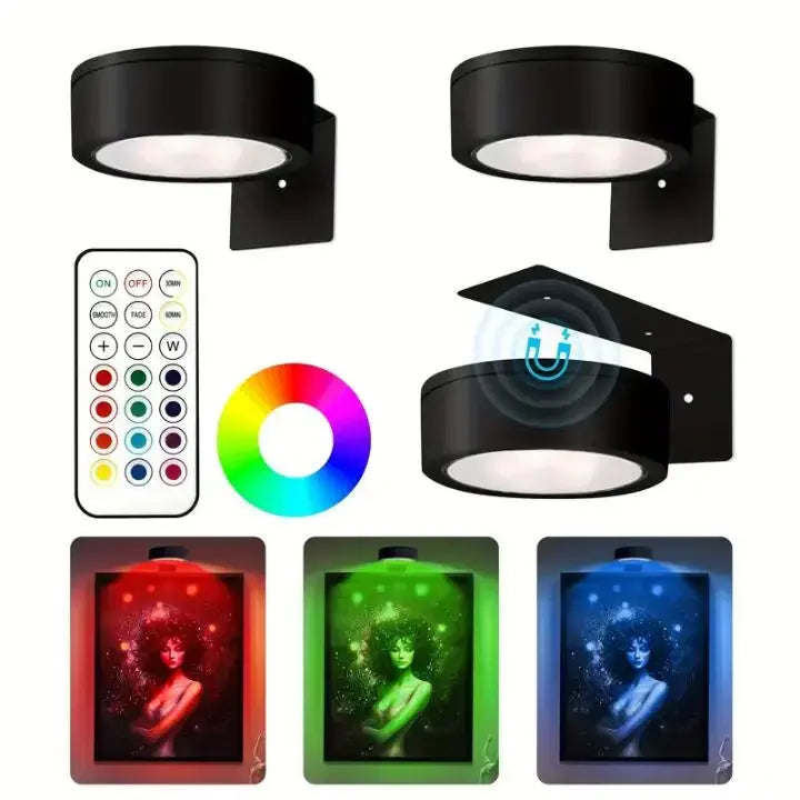 Slim Magnetic LED Photo Lamp
