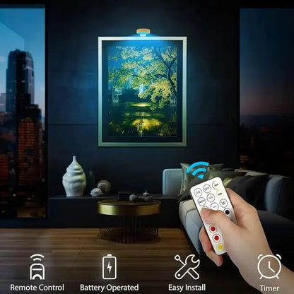 Slim Magnetic LED Photo Lamp