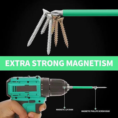 Magnetic Drill Bit Set 6 Piece Kit