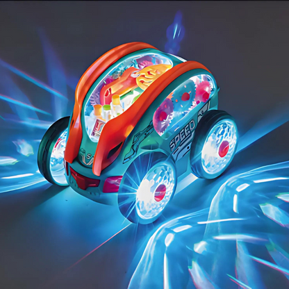 Turbo Speed Stunt Car with LED Lights and Sound
