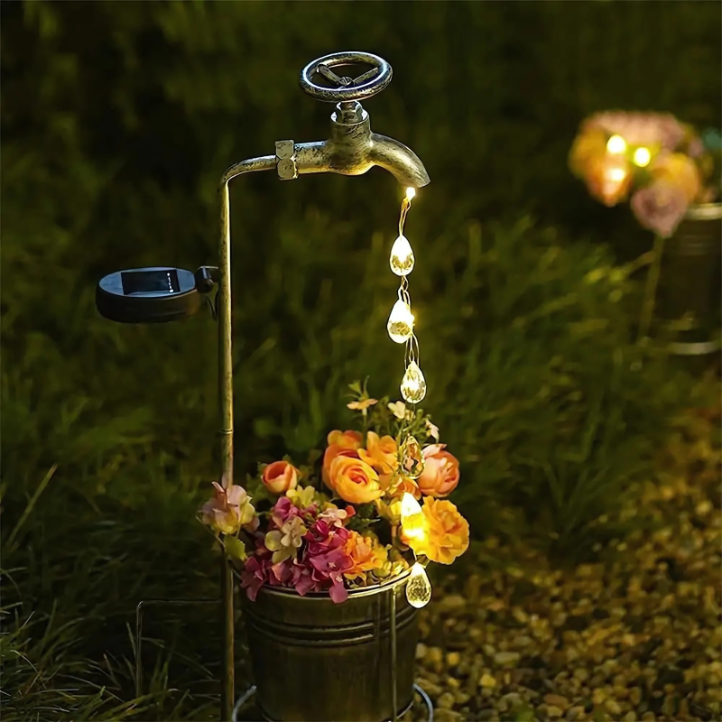 Colorful Water Fountain Lamp - Befez